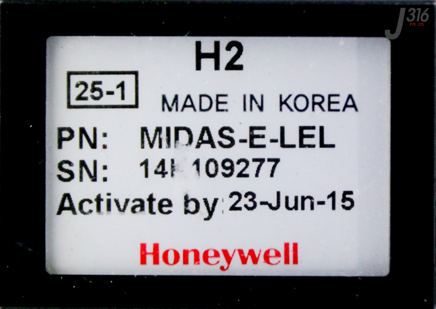C3803 HONEYWELL GAS DETECTOR, MIDAS MIDAS-T-004 | eBay